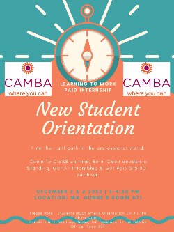 CAMBA New Student Intern Workshop